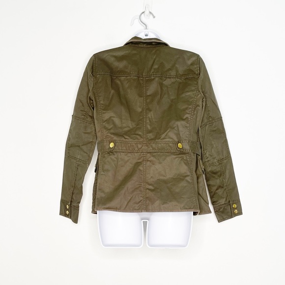 J. Crew Downtown Field Utility Jacket Mossy - Picture 3 of 9